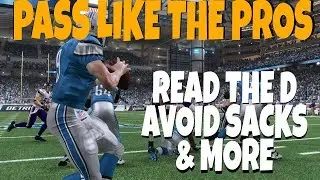 A COMPLETE TIPS GUIDE ON HOW TO  BE A BETTER PASSER IN MADDEN 19! HOW TO READ A DEFENSE & MORE
