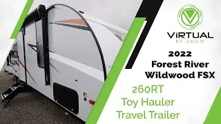 2022 Wildwood FSX 260RT Toy Hauler Travel Trailer Walk-Through