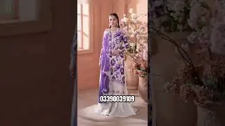 MISHAAL BY GULL JEE | New Luxury Air Jet Lawn Collection 2025 | Digital Embroidery 3Pc