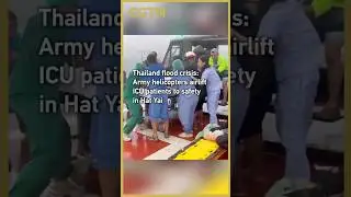 Thailand flood crisis: Army helicopters airlift ICU patients to safety in Hat Yai