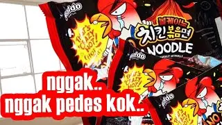 Paldo Volcano Chicken noodle [street ambience]