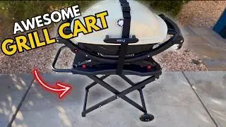 This Grill Cart Is A GAMECHANGER For WeberQ Grills