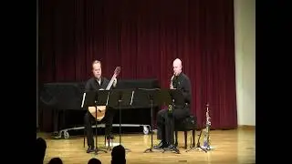 Astor Piazzolla: Café 1930 for Saxophone and Guitar