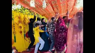 Haldi ceremony enjoyed#shadi #haldi #viralshorts #viral #viralvideo 