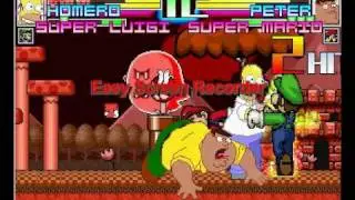 homero and luigi vs peter and mario