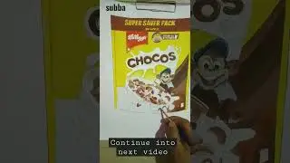 Chocos wrapper drawing#shorts #neonblade #youtubeshorts #viral #trending #subba4109
