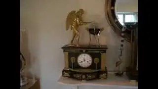 Rare Automated French Empire Clock