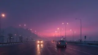 Вечерние японские лоу-фай биты ~ Поездка по городу для фокуса и глубокого расслабления