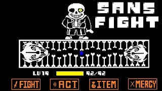 Sans fight + final genocida | Undertale en celular 