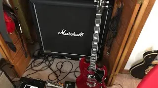 Harley Benton DC-580 CH Vintage Series SG STYLE  With Some FUSION!