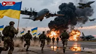 Shocking Attack! Russian SU-57 Destroys US C-130 Carrier of Elite Ukrainian Troops!