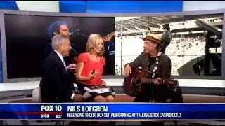 Musician Nils Lofgren visits FOX 10