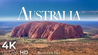 Australia 4K &bull; Peaceful Nature Relaxation Film with Calming Piano Music | Ultra HD Video