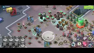 Attacking Operation Dead End [Titanic] with 6 Mechs and 12 Bombardiers | Boom Beach