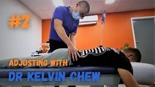 Adjusting with Dr Kelvin Chew #2 - Chiropractor Adelaide