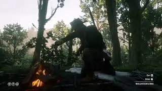 RDR2 Magic Bird Meat Levitates on Knife