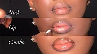 Quick Glossy Nude Lip Tutorial 