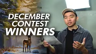 Декабрьский конкурс живописи - ОБЪЯВЛЕНИЕ ПОБЕДИТЕЛЕЙ 🎉