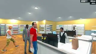 Supermarket Simulator Day 78 | Big Restock & Smooth Sales Flow