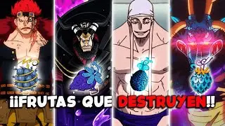 Las 10 FRUTAS OFENSIVAS m&aacute;s DEVASTADORAS en ONE PIECE (AKUMA NO MI)