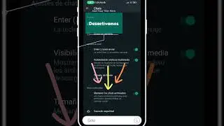 C&oacute;mo desactivar la pesta&ntilde;a de mensajes archivados en WhatsApp #whatsapp