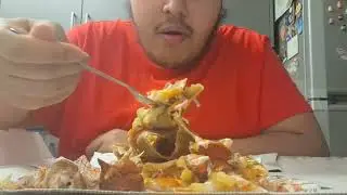 ASMR UK - Donnar meat chicken tikka kebab chips 