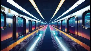 Midnight Metro 🚇 | Late Night Lo-Fi Beats for Chill Vibes & Reflection