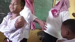 Acara Suntikan Kelas 1 di UPTD SDN BANANGKA 2