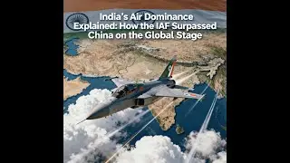 India&rsquo;s Air Dominance Explained How the IAF Surpassed China on the Global Stage ✈️ #65