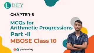 Arithmetic Progression MCQs Simplified Part - II: MBOSE Exam Guide
