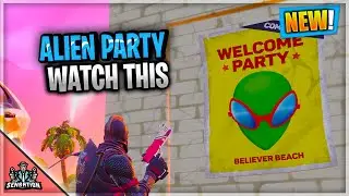 WELCOME PARTY BELIEVER BEACH FORTNITE EVENT