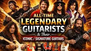 All-Time Legendary Guitarists & Their Iconic / Signature Guitars