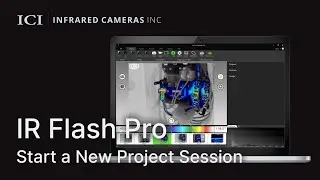 Start a New Project Session in IR Flash Pro | Infrared Cameras, Inc.