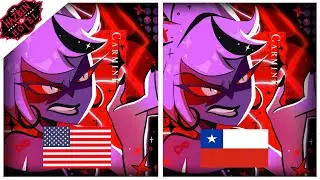 Hazbin Hotel (Whatever it takes) Vaggie X Carmilla - Original vs Latino