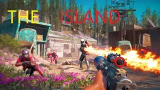 Far Cry new dawn the island outpost liberation with only a bow