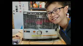 HOW TO CHANGE A KEROSENE WICK - TOYOSET KERO SUN RADIANT HEATER.