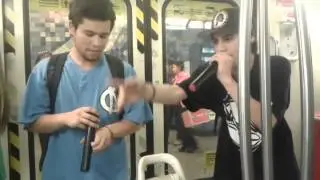 Los raperos del metro