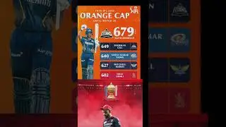 ORANGE CAP RACE IPL 2025: Top Run-Scorers Till Match 70! Kohli, Gill, Pant in the Battle! #ipl2025