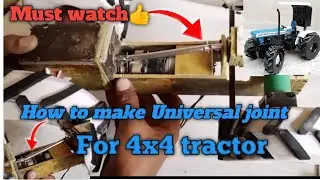 How to make universal joint #tractor #minitractor #universal #joint#newholland #4x4 #trending #viral