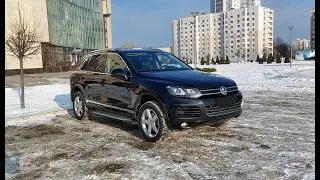 VW Touareg NF с пробегом 239 тыс км. Полет нормальный! Опасайтесь деревьев!