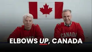 Elbows up, Canada.