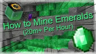 Emerald mining guide! |15-20m/hour| [Hypixel Skyblock]