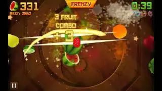 Fruit Ninja Mr Sparkle Blade Score 1600