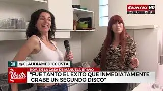 De Visita: Claudia estuvo con Manuela Bravo (03/05/2019)