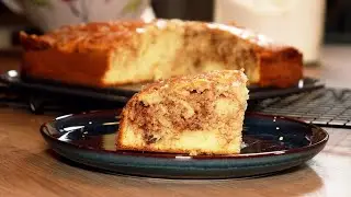 Super softe Zimtkuchen 😍 / Cinnamon Roll Cake - super delicious 