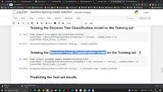 Machine Learning Model Selection