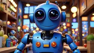 Benny Bot Blinks Lights | Fun Robot Song for Kids | Bright Tech Nursery Rhyme