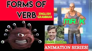 FORMS OF VERB || ENGLISH GRAMMAR || RITESH BUDDEN