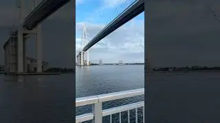 Under Shinminato Bridge | Calm Seaside View