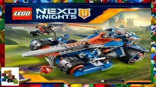 LEGO instructions - Nexo Knights - Clay's Rumble Blade - 70315